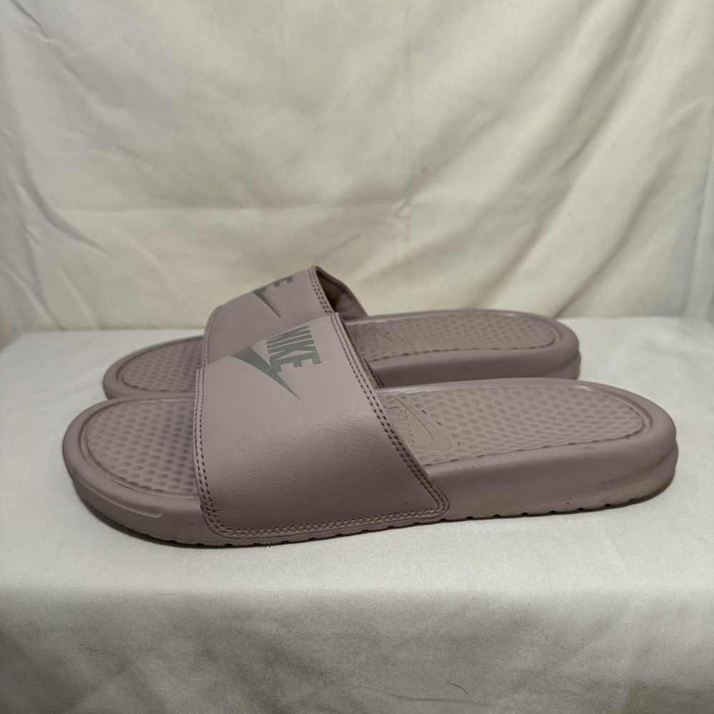 Nike Benassi JDI Slide Sandals, #343881-614, Lavender, Women's US Size 9 - Picture 2 of 6